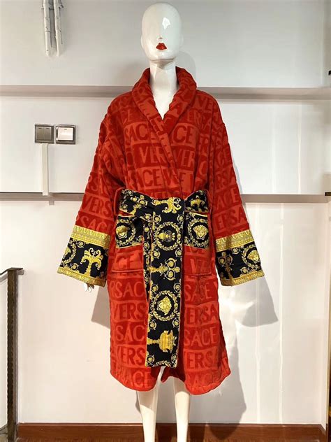 robe versace replica|versace personalized robe.